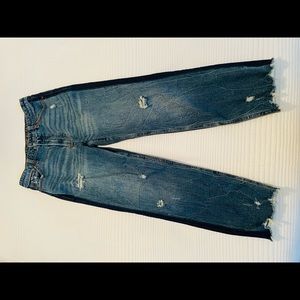 SOLD! Abercrombie & Fitch Simone High Rise Ankle Straight Jeans EUC
